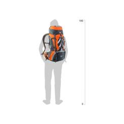Рюкзак туристический Naturehike NH70B070-B 70+5 л Orange Фото 3