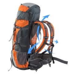 Рюкзак туристический Naturehike NH70B070-B 70+5 л Orange Фото 5