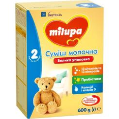 Детская смесь Milupa 2 молочна 600 гр Фото 1