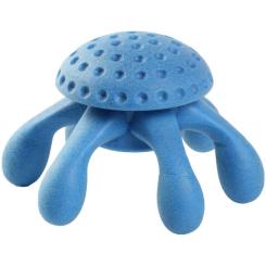 Игрушка для собак Kiwi Walker Осьминог 13 см голубая Фото