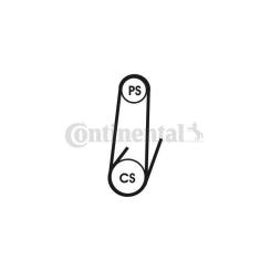 Поликлиновый ремень CONTITECH 4PK1102ELAST Фото 1