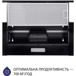 Вытяжка кухонная Minola HTLS 6234 BL 700 LED GLASS Фото 3