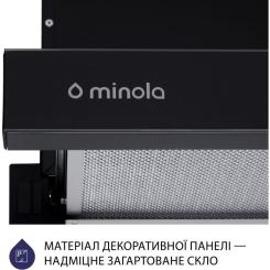 Вытяжка кухонная Minola HTLS 6234 BL 700 LED GLASS Фото 6
