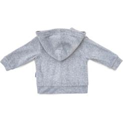 Кофта детская Miniworld велюрова на блискавці Фото 1