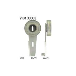 Ролик натяжителя ремня SKF VKM 33003 Фото
