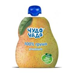 Детское пюре Чудо-Чадо Premium Груша без сахара 90 г Фото