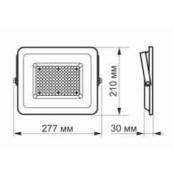 Прожектор Videx LED F2e 100W 5000K Фото 2
