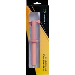 Монопод для селфи Grand-X Elegant 3,5 U-крепление, персиковый Фото 5