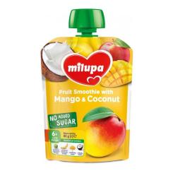 Детское пюре Milupa яблоко, банан, манго, кокос 80 г Фото