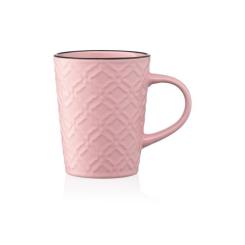 Чашка Ardesto Relief 320 мл Pink Фото