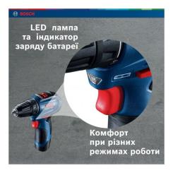 Шуруповерт Bosch GSR 12V-30, кейс Фото 7