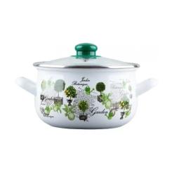 Кастрюля Gusto "Ботанічній сад" 24 см 5,7 л Фото