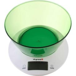 Весы кухонные Vilgrand VKS-533C green Фото 1