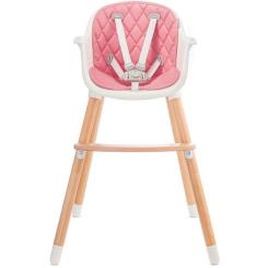 Стульчик для кормления Kinderkraft Sienna Pink Фото 2