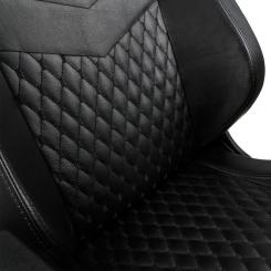 Кресло игровое Noblechairs Epic Series Real Leather Black Фото 4