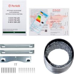 Вытяжка кухонная Perfelli K 6210 WH 700 LED Фото 9
