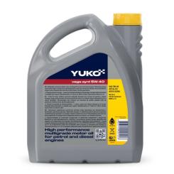 Моторное масло Yuko VEGA SYNT 5W-40 4л Фото 1