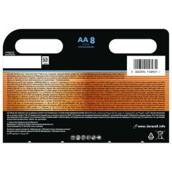 Батарейка Duracell Optimum AA лужні 8 шт. в упаковці Фото 2