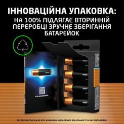 Батарейка Duracell Optimum AA лужні 8 шт. в упаковці Фото 4