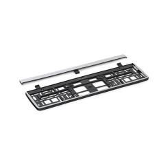 Рамка номерного знака VIRAGE cеребро Фото 3