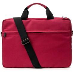 Сумка для ноутбука Vinga 14" NB1402 Burgundy, white print Фото 4