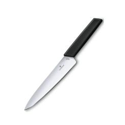 Кухонный нож Victorinox Swiss Modern Carving 19см Black Фото 3
