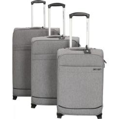 Чемодан Enrico Benetti Dallas Light Grey L Фото 1