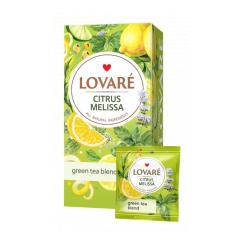 Чай Lovare "Citrus Melissa" 24х1.5 г Фото 1