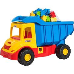 Спецтехника Tigres "Multi truck" вантажівка з конструктором жовтий Фото
