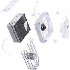 Кулер для процессора JONSBO PISA A4 White Фото 6