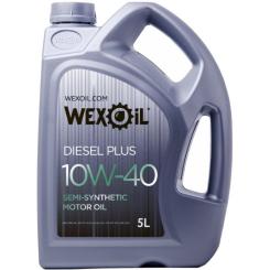 Моторное масло WEXOIL Diesel Plus 10w40 5л Фото