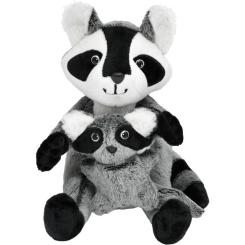 Мягкая игрушка Tigres Єнот з дитинчам Фото