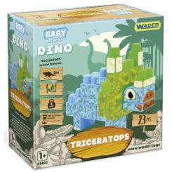 Конструктор Wader Baby Blocks Діно - трицератопс Фото