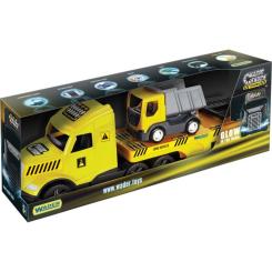 Спецтехника Wader Magic Truck Technic с грузовиком Фото 1