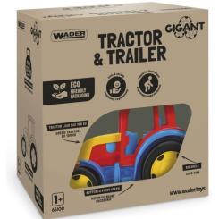 Спецтехника Wader Трактор "Гигант" с прицепом Фото 1