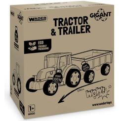 Спецтехника Wader Трактор "Гигант" с прицепом Фото 2