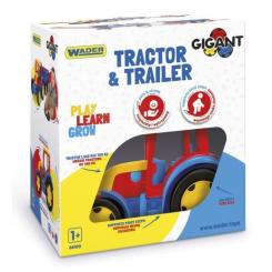 Спецтехника Wader Трактор "Гигант" с прицепом Фото 5