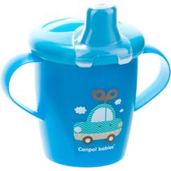 Поильник-непроливайка Canpol babies Toys 250 мл Голубая Фото 1