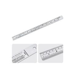 Линейка строительная Toptul 1м из нержавеющей стали Фото 1