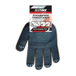 Защитные перчатки Stark Black 4 нити 10 шт Фото 2