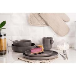 Тарелка Ardesto Trento Dinner 26,5 см Grey Фото 1