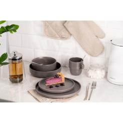 Тарелка Ardesto Trento Dinner 26,5 см Grey Фото 2