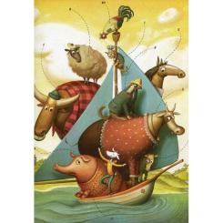 Книга А-ба-ба-га-ла-ма-га Велика ілюстрована книга казок Фото 8