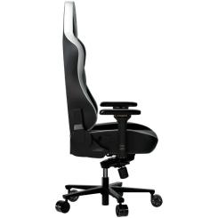 Кресло игровое Lorgar Base 311 Black/White Фото 2