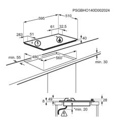 Варочная поверхность Electrolux EGH6343ROR Фото 2