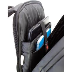 Рюкзак школьный Optima Anti-theft" 17 Черный с синим Фото 4