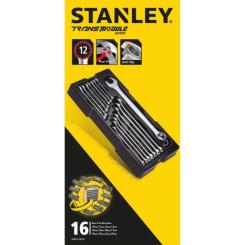 Ключ Stanley комбинированных MaxiDrive, 16 шт., в ложементе Фото 2