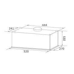 Вытяжка кухонная GRANADO Palamos 3603-700 Black Фото 6