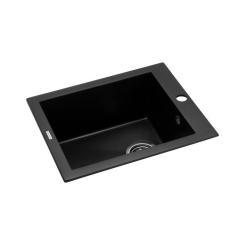 Мойка кухонная GRANADO CADIZ black shine Фото 1