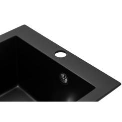 Мойка кухонная GRANADO CADIZ black shine Фото 2